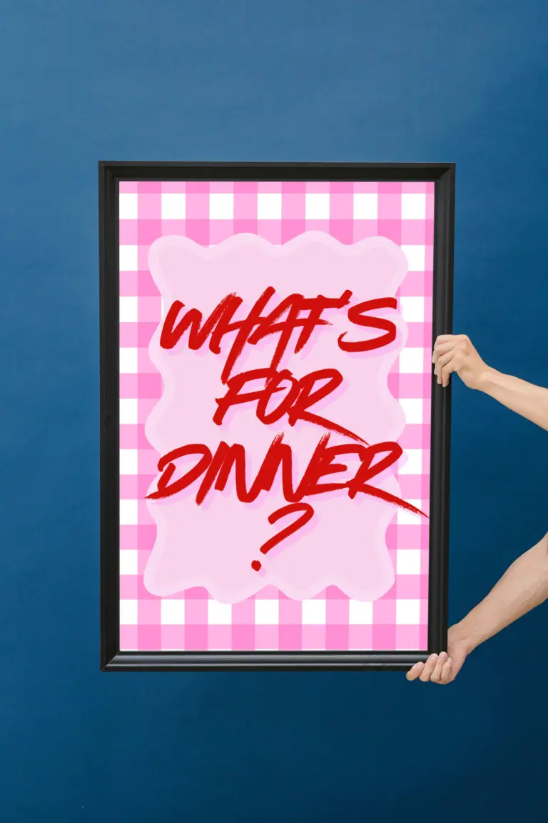 Whats For Dinner? — duvar posteri