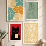 4’lü Color Therapy Poster Set — görsel 1