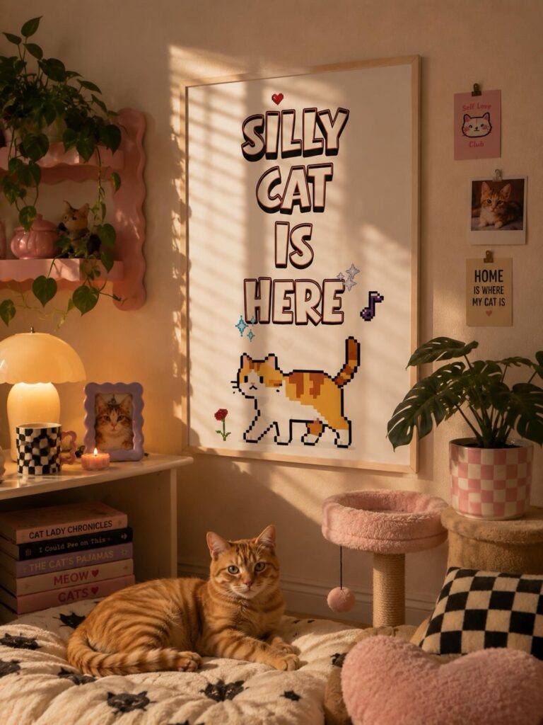 Silly Cat Is Here