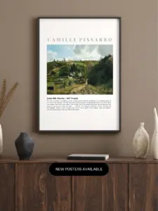 Pissarro — Jalais Hill, Pontoise — Dopamine Decor Studio poster