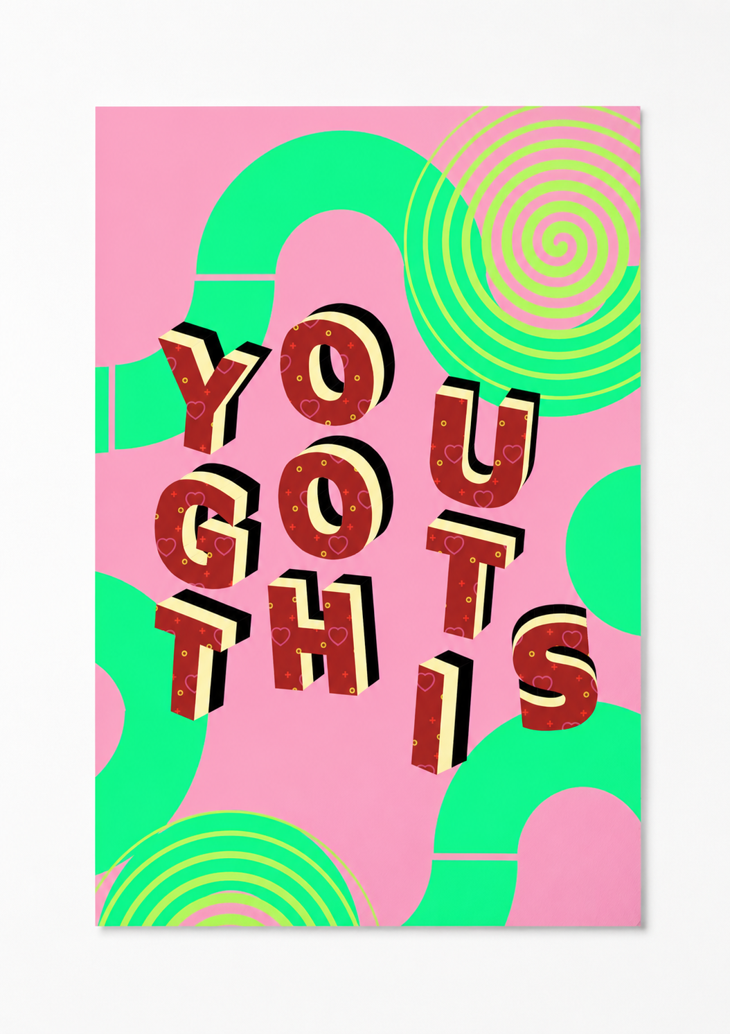 you got this poster — premium satin fotoğraf kağıdı duvar posteri