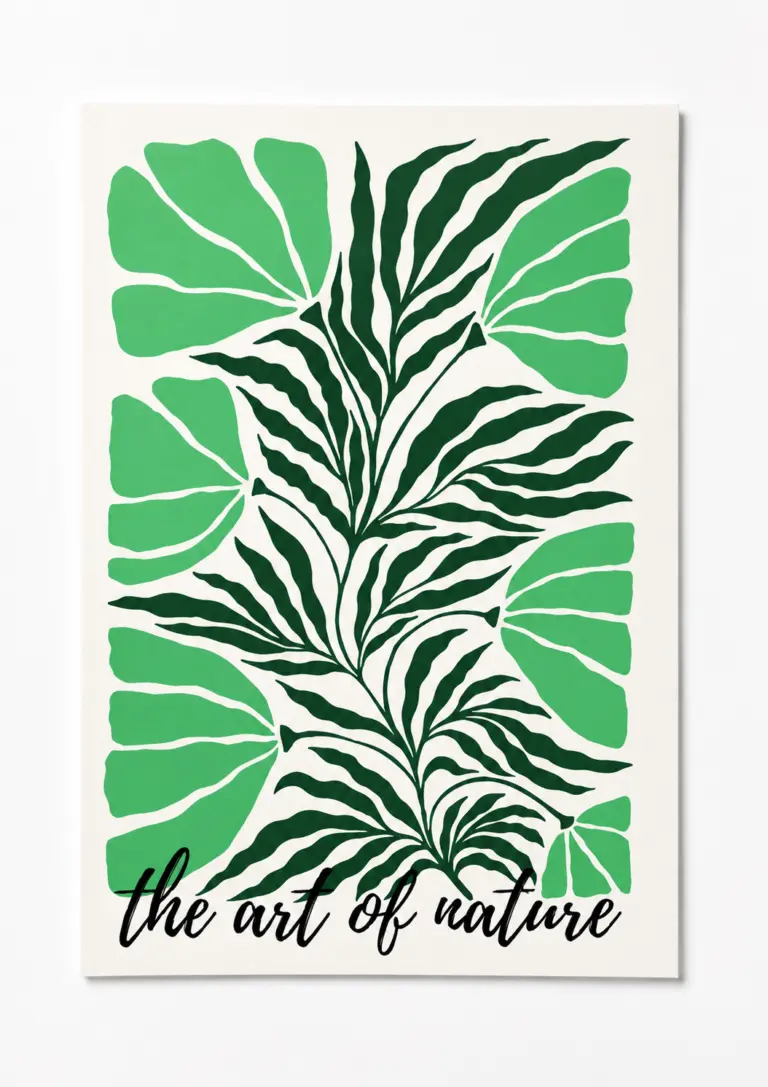 the art of nature poster — duvar posteri