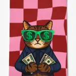 rich cat poster — görsel 1
