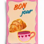 bonjour poster — görsel 1