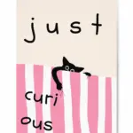 Just curious poster — görsel 1